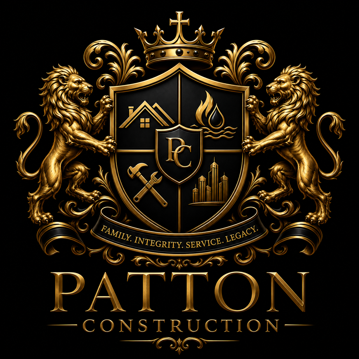 Patton Construction Logo